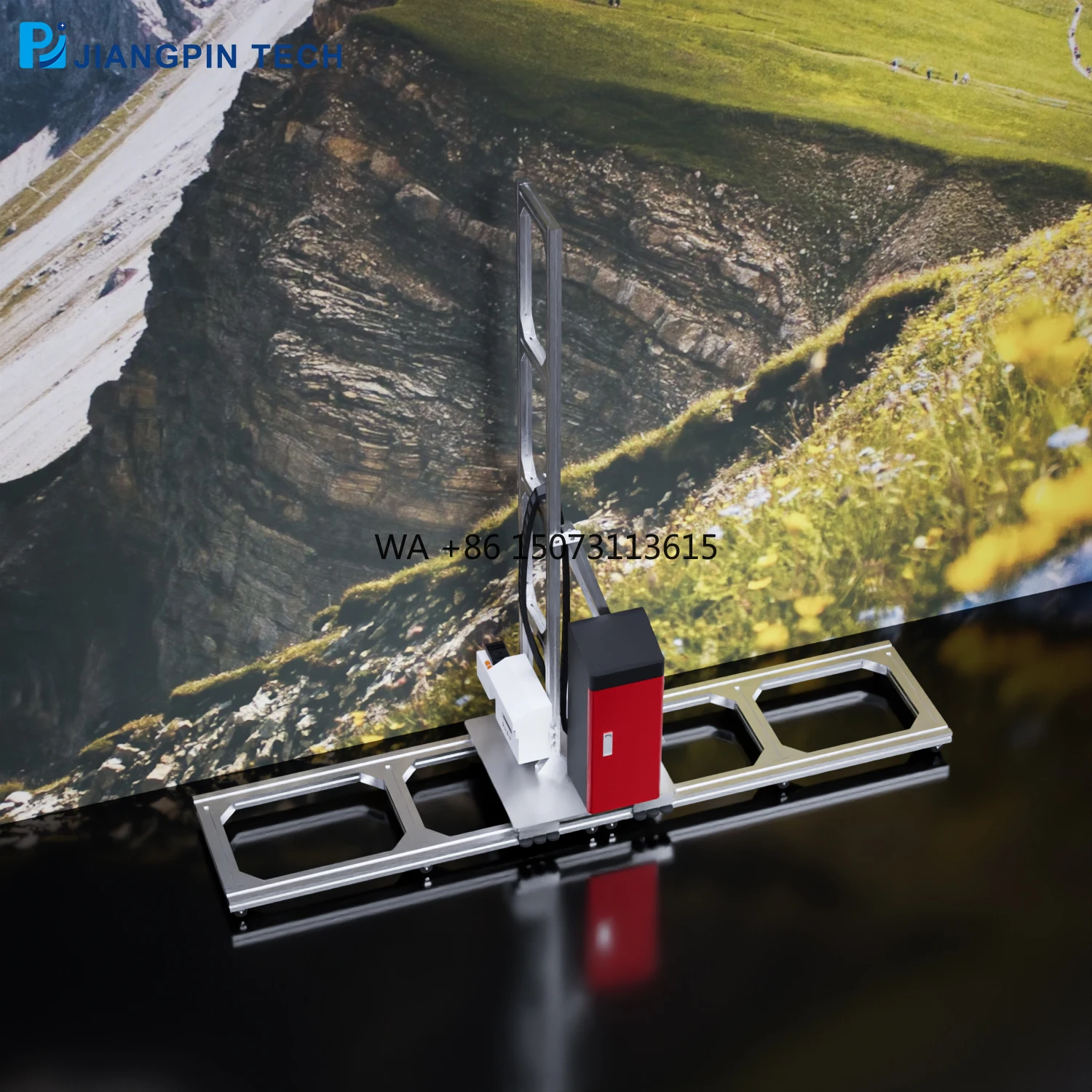 2-in-1 Wall & Floor 3D Printer UV Integrated Metal Ceramic Glass Inkjet for Wall & Floor Printing