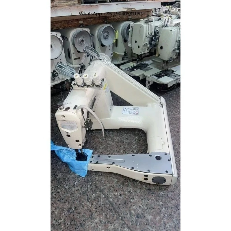 Used Automatic Motor Double Chainstitch Feed Sewing Machine 1190