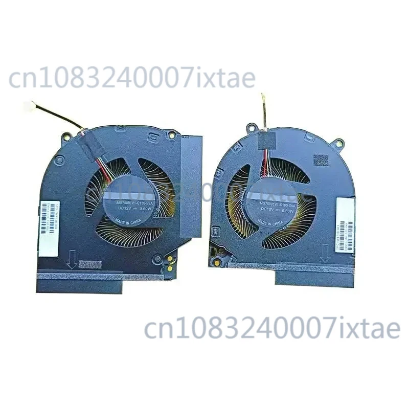 Laptop CPU GPU Cooling Fan for HP Gaming VICTUS 9 16-R 16-R0042TX 16-R0076TX 16-S 16-S0000 16-WD 16-WD0063DX TPN-C169 N44738-001
