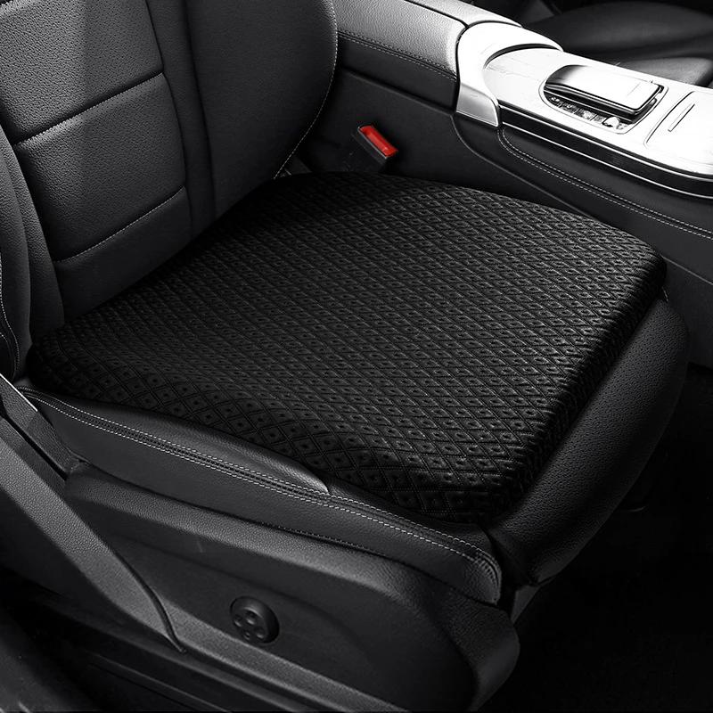 45x45 سنتيمتر الذاكرة القطن وسادة مقعد السيارة الصيف الجليد بارد سيارة وسادة حصيرة عدم الانزلاق تنفس كرسي مكتب المنزل وسادة