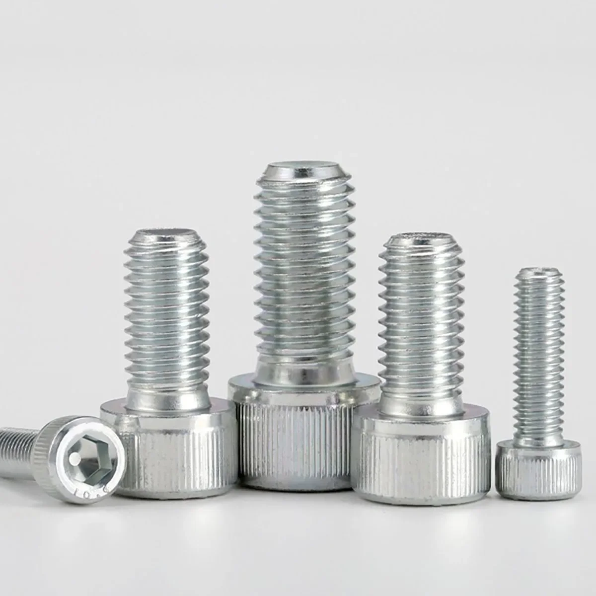 

1/5/10/20/50Pcs 10.9 Grade Steel Hexagon Hex Socket Cap Head Screw Allen Bolt M3 M4 M5 Full / Half Thread JIS Standard