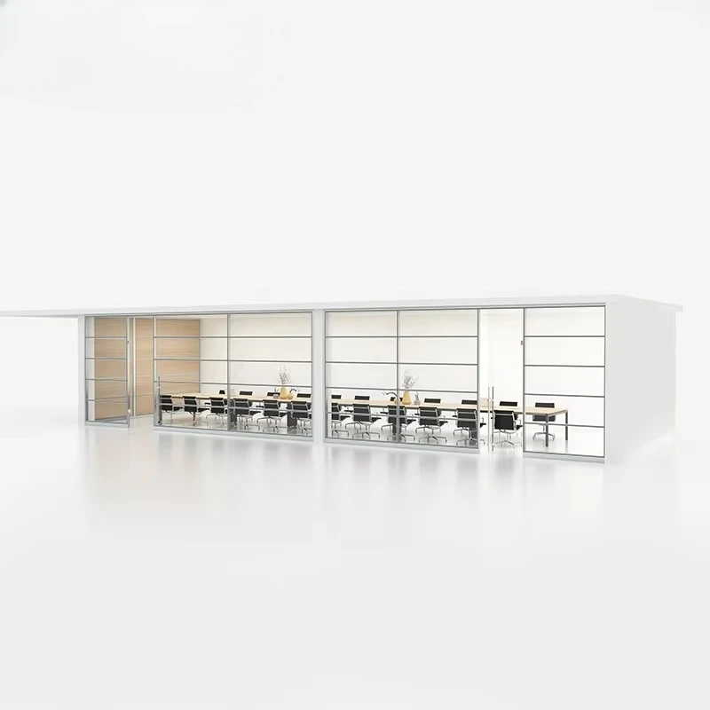 System Indoor Partition Aluminum Office Glass Office Partition
