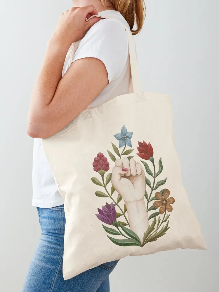 Poder do crescimento sacola sacola de compras dobrável saco reutilizável logotipo de compras sacola personalizada