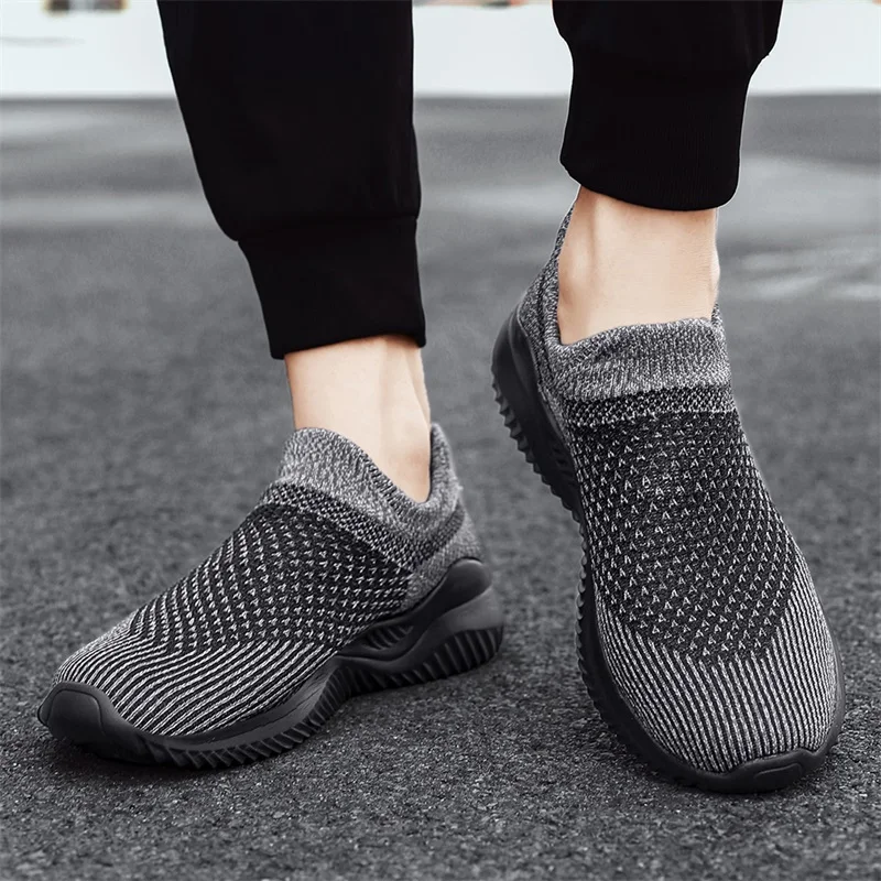 Fast Shipping Sock Shoes For Men Tenis Breathable Male Sneakers Outdoor Casual Loafers Walking Shoe Big Size47 Zapatillas Hombre