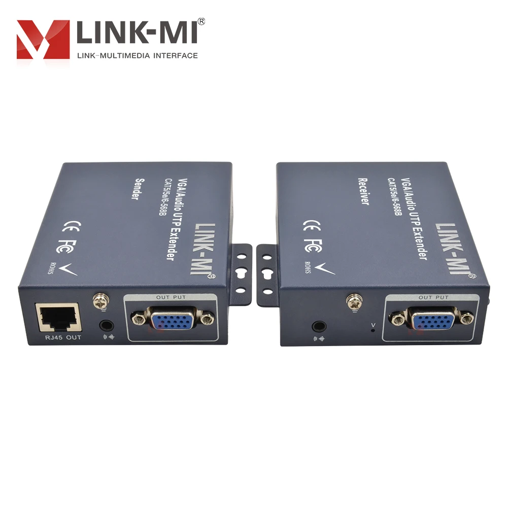 

1080P HDMI Over IP Extender Kit, 200m LAN Transmission with USB KVM, Audio, for Conference Digital Signage