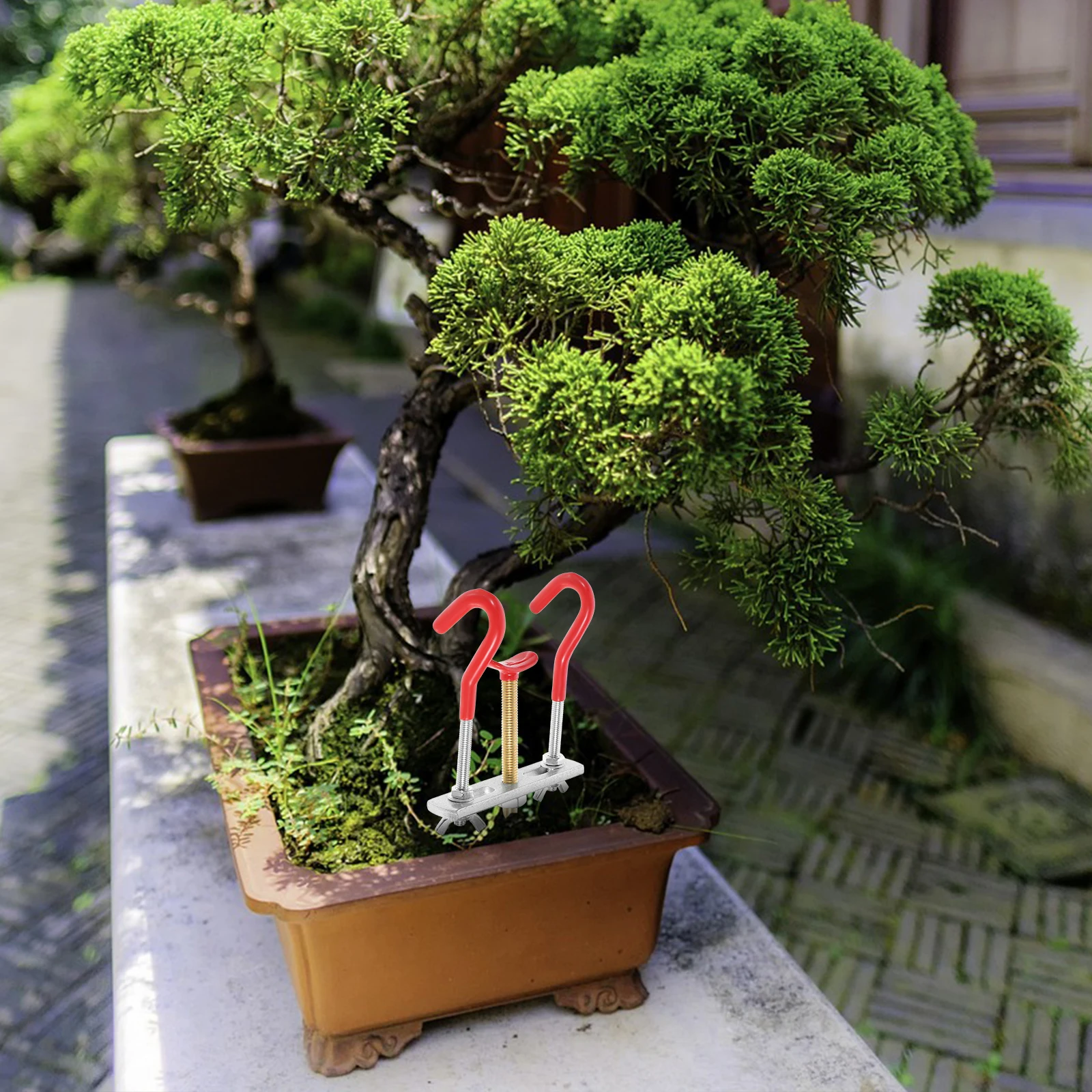 

Bonsai Branch Adjuster Sturdy Metal Gardening Tool for Tree Limb Bending Pruning Trunk Bender Modelling Tool Loppers Plant