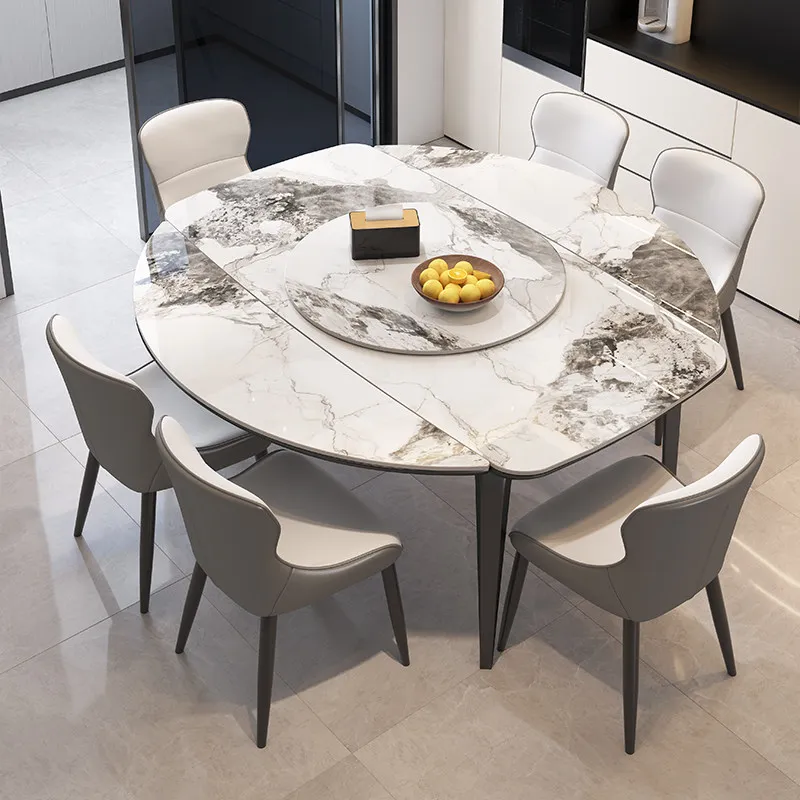 

Eating Design Dining Tables Wood Round High Luxury Wooden Dining Tables Modern Space Saving Mesas De Jantar Home Furniture