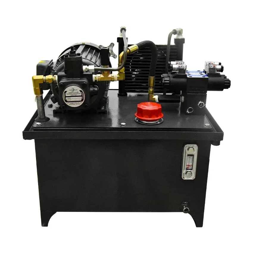 YT01-2 Hydraulic System Hydraulic Station Hydraulic Pump Station Cylinder Assembly Power Unit 0.75kw/1.5kw 12L/min