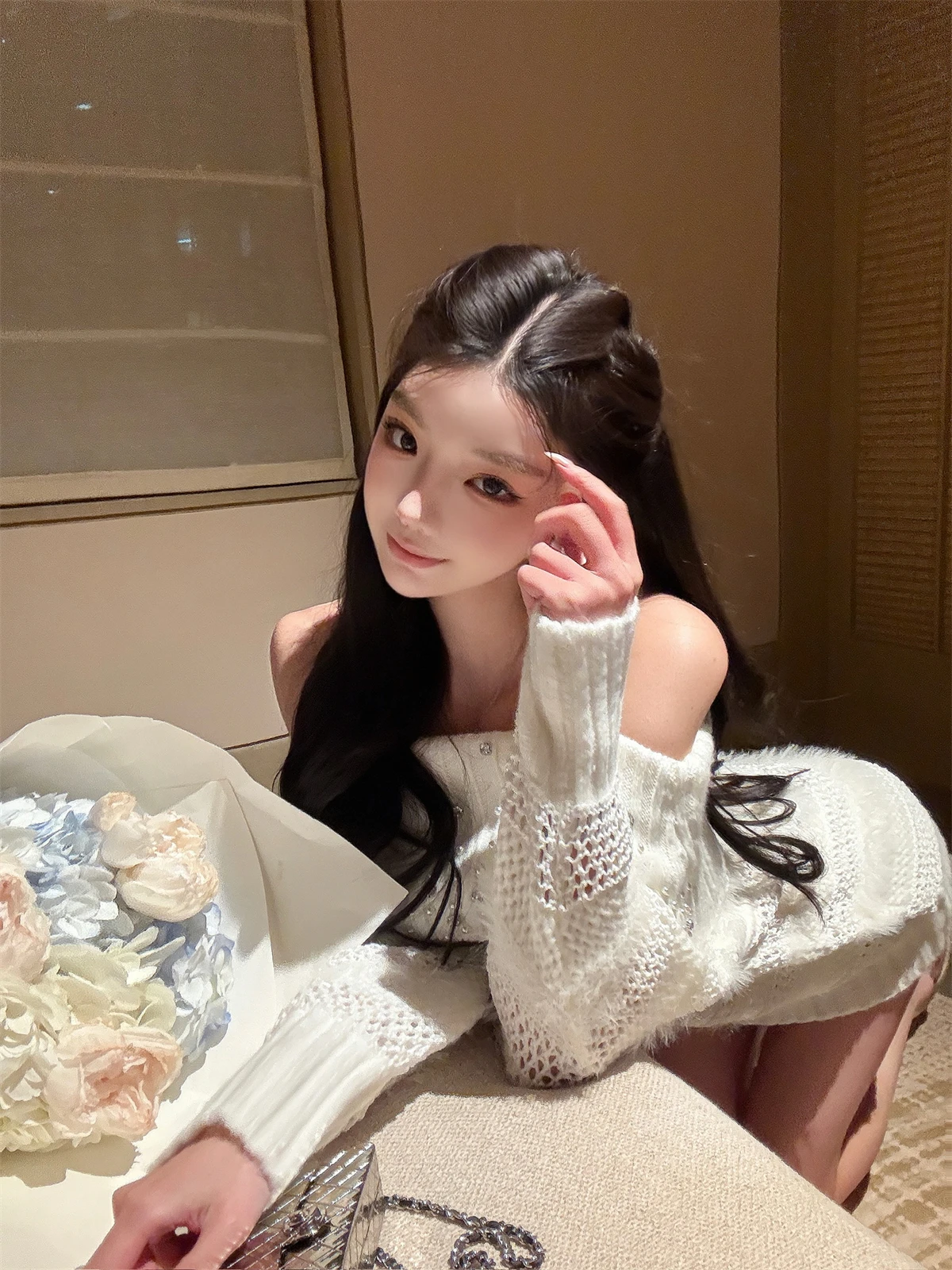 

Kikimy Starweave Ultra Clex hine вязаный свитер женская верхняя одежда осень-зима базовый слой irt вязаный топ