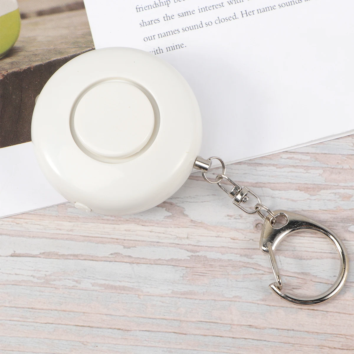 

Mini Alarm Wolf Proof Alarm Personal Security Keychain Loud Sound Anti Theft Portable
