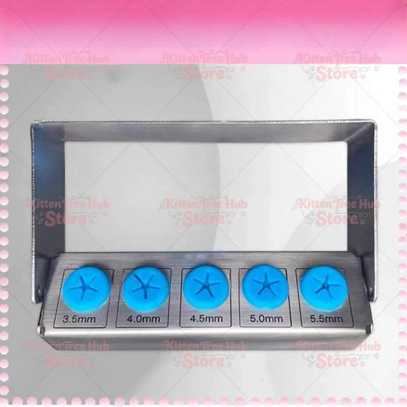 09816 Dental Implant Kit with Trephine Drill Bit Tissue Punch Low Speed Machine Dental Implant Tool Kit