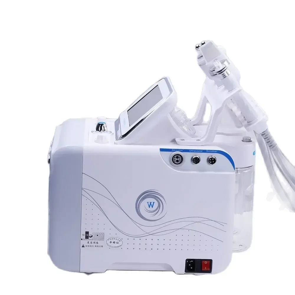 Hydro Dermabrasion Skin Lifting Spa 7in1 H2-O2 Water Dermabrasion Tightening Small Bubble RF Facial Microdermabrasion Machine