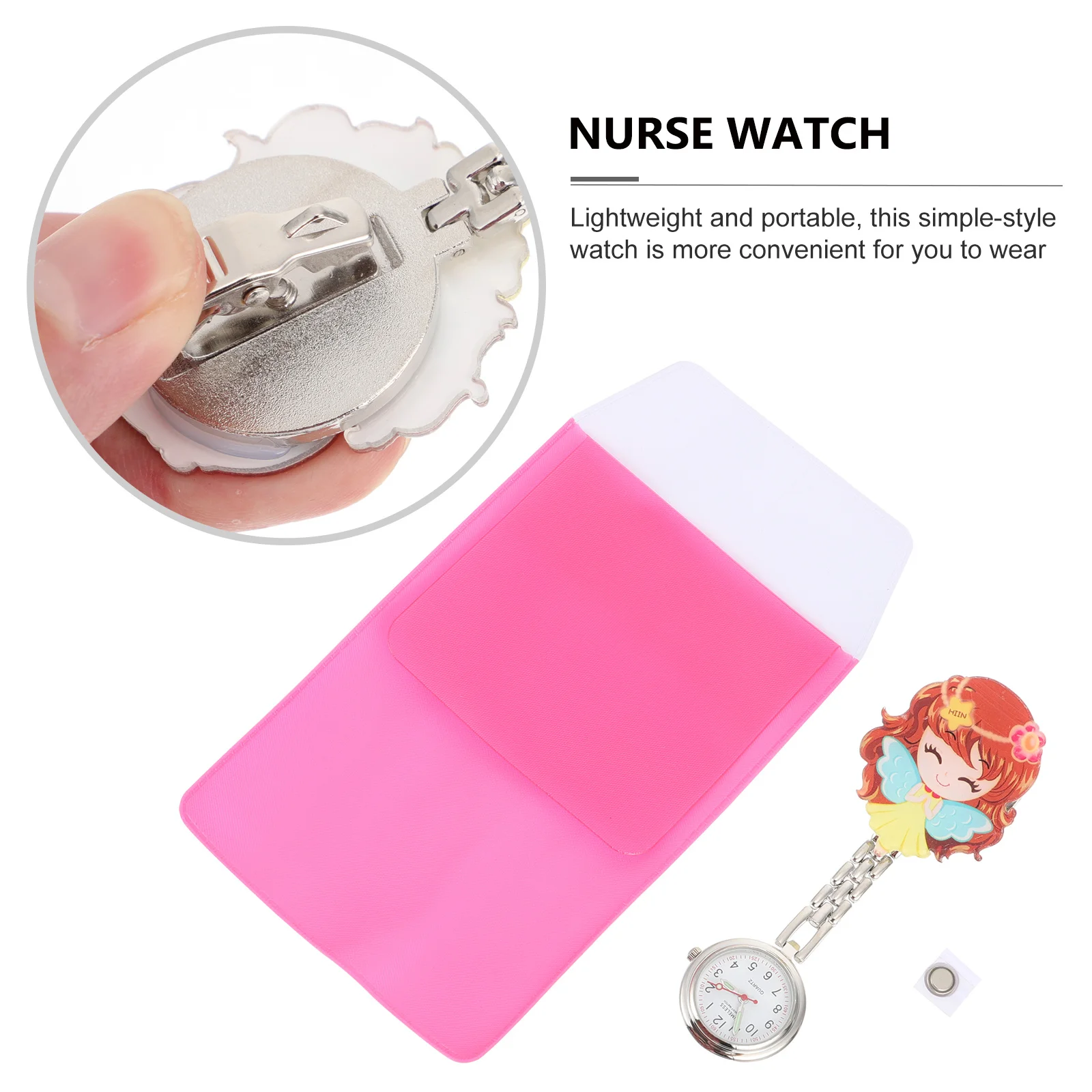 1Pcs Nurse Luminous Watch Premium Material Exquisite Workmanship Retractable Design Pen Bag Included Doctor Watch