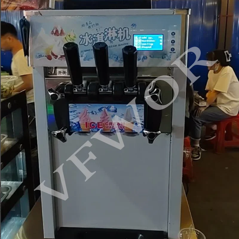 Automatic Ice Cream Machine Maker/ Commercial Stainless Steel Ice Cream Maker Gelato Making Machines