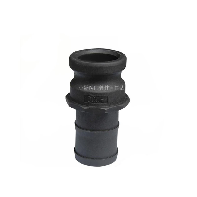 DN15 To DN50 PP Camlock Coupling Plastic Fitting Adapter MPT FPT Barb Quick Disconnect 1/2 3/4 To 2Inch