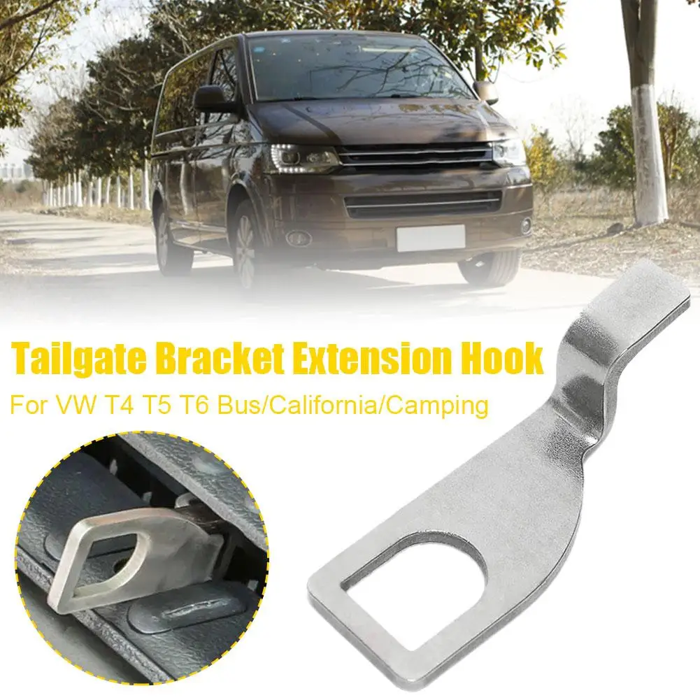 Stainless Steel Car Tailgate Standoff Holder Bracket Hook Fresh Air Vent Lock Extension For VW T5 California Camping S4H7