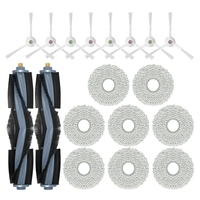 1Set Parts Accessories Fit For Yeedi Floor 3 Station Robot Vacuum Cleaner Spare Parts Accessories Main Side Brush Mop Cloth