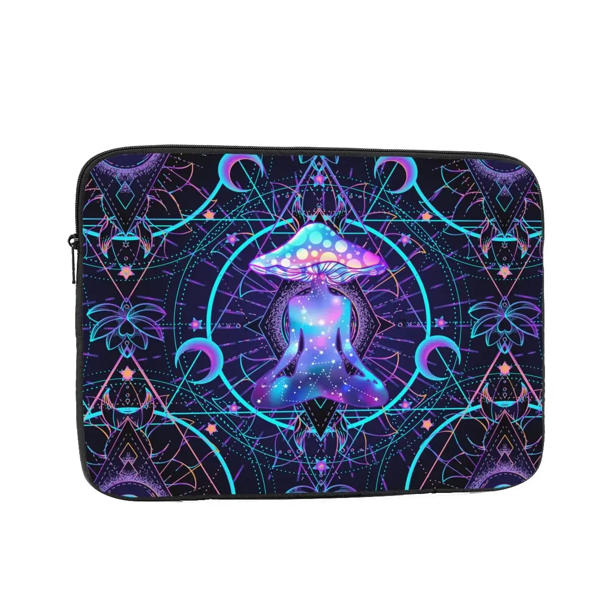 Shockproof Case 12 13 15 17 Inch Men Women Psychedelic Magic Mushrooms Laptop Sleeve Case Notebook Sleeve Cover Bag