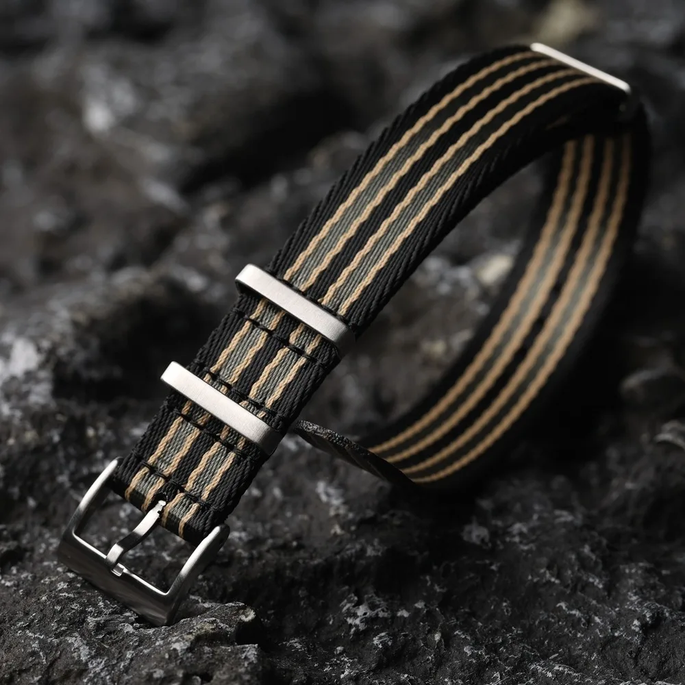 20 مللي متر عالية الكثافة حزام ساعة نيلون ل أوميغا ساماستر 007 استبدال الفرقة لينة الأشرطة العالمي الرياضة الرجال النساء أشرطة ساعات يد