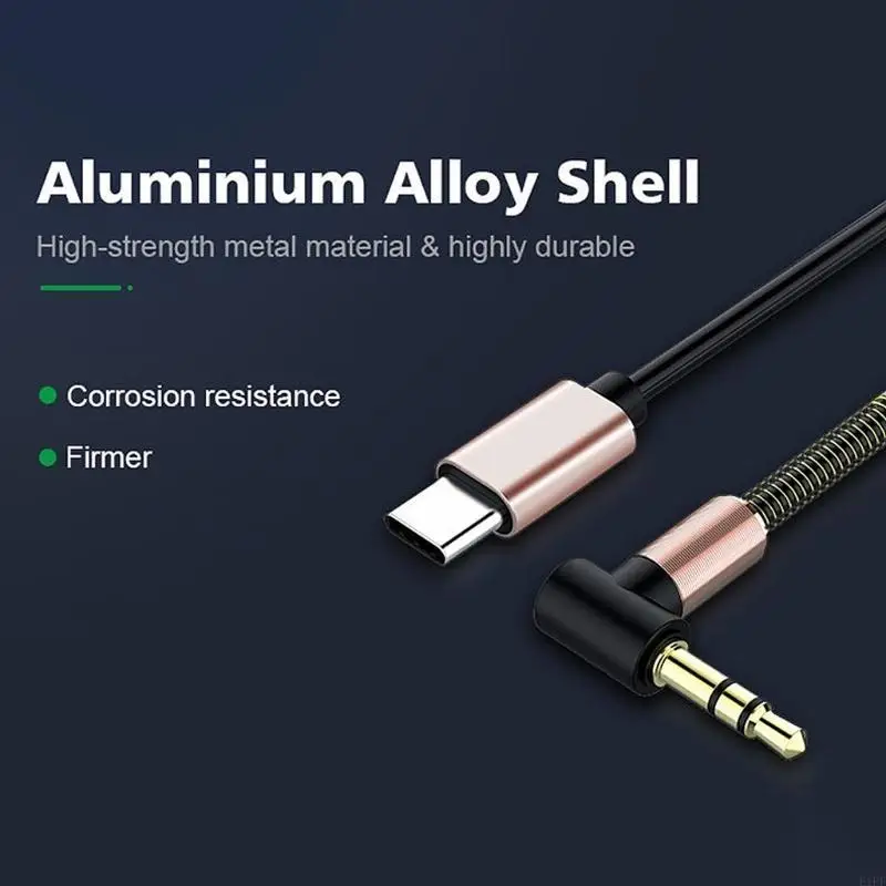 E1PF USB Type C до 3,5 мм аудио кабеля динамика динамика динамика.