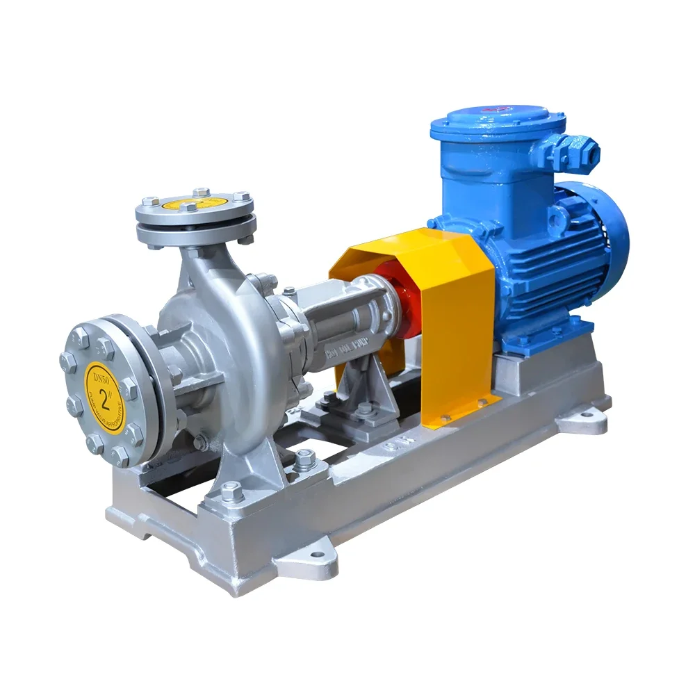 Centrifugal Pumps 350 Celsius High Temperature Hot Liquid Transfer Thermal Oil Circulation Pump