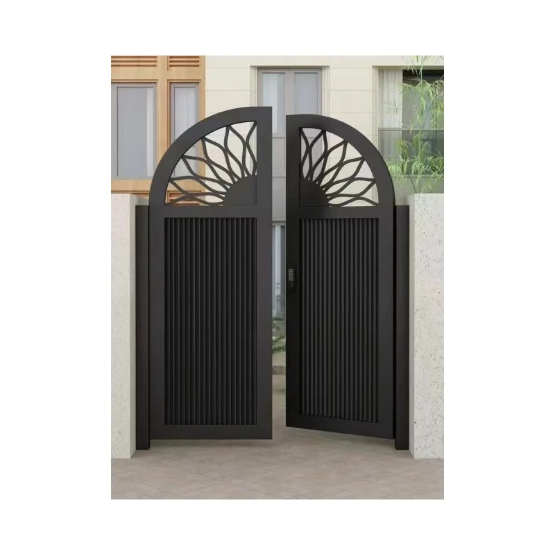 

Заводская цена, профессиональные, на заказ, автоматические, прочные алюминиевые ворота для сада и двора, антикоррозийные металлические ворота для ограждения территории