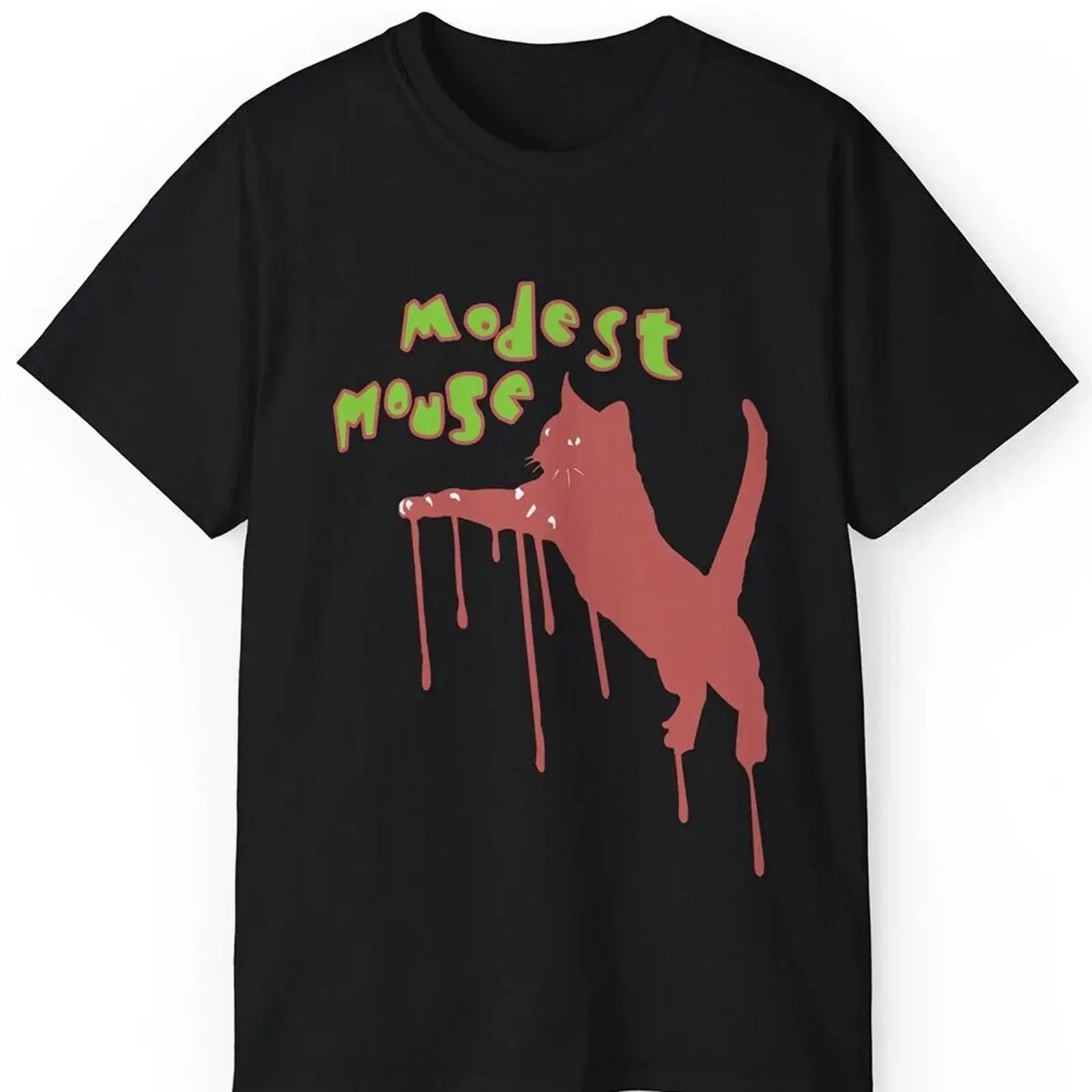 NEW Modest Mouse Band Black  T Shirt All Sizes S 5XL XA1095 vintage Washed Stylish Stretched designer clothes fashion Unisex
