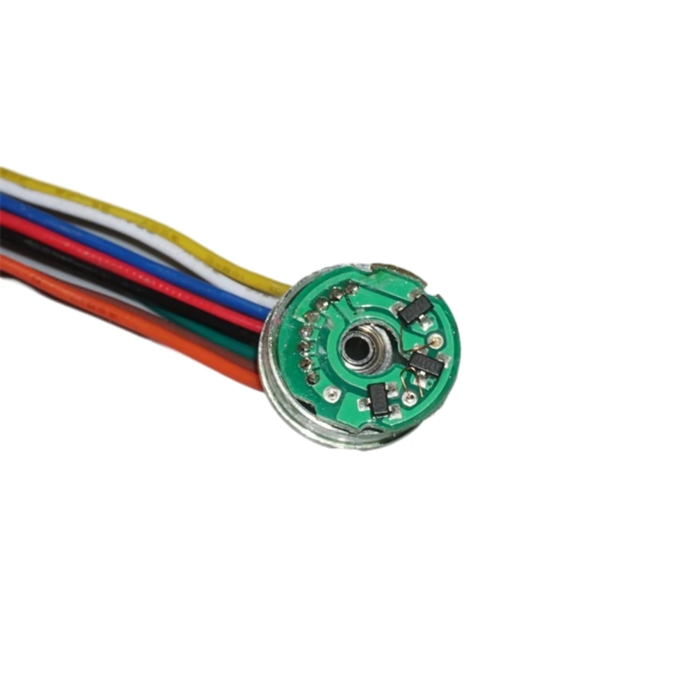 Прецизионный внутренний ротор 16 мм, бесщеточный двигатель, двойной шарикоподшипник, неодимовый сильный Магнитный Миниатюрный 1632 холл, бесщеточный двигатель