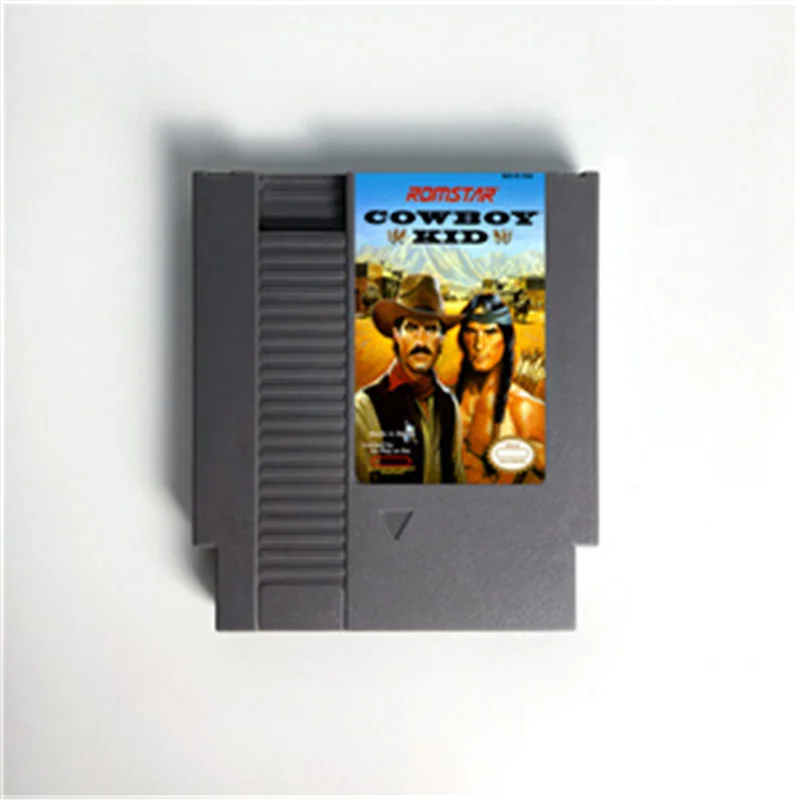 Game Cartridge  Cowboy Kid for 72 PINS Game Console  Retro