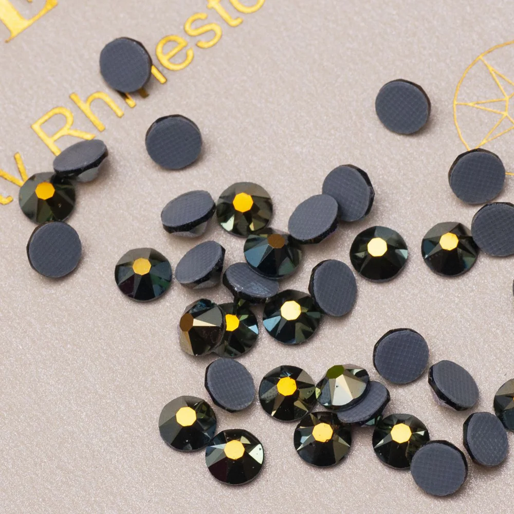 Pubrilex 2088HF AB Farben Strass Kristall Hotfix Flache Rückseite Strasssteine für Handarbeiten Kleidung Accessoires Brillanter Effekt – Detail 12