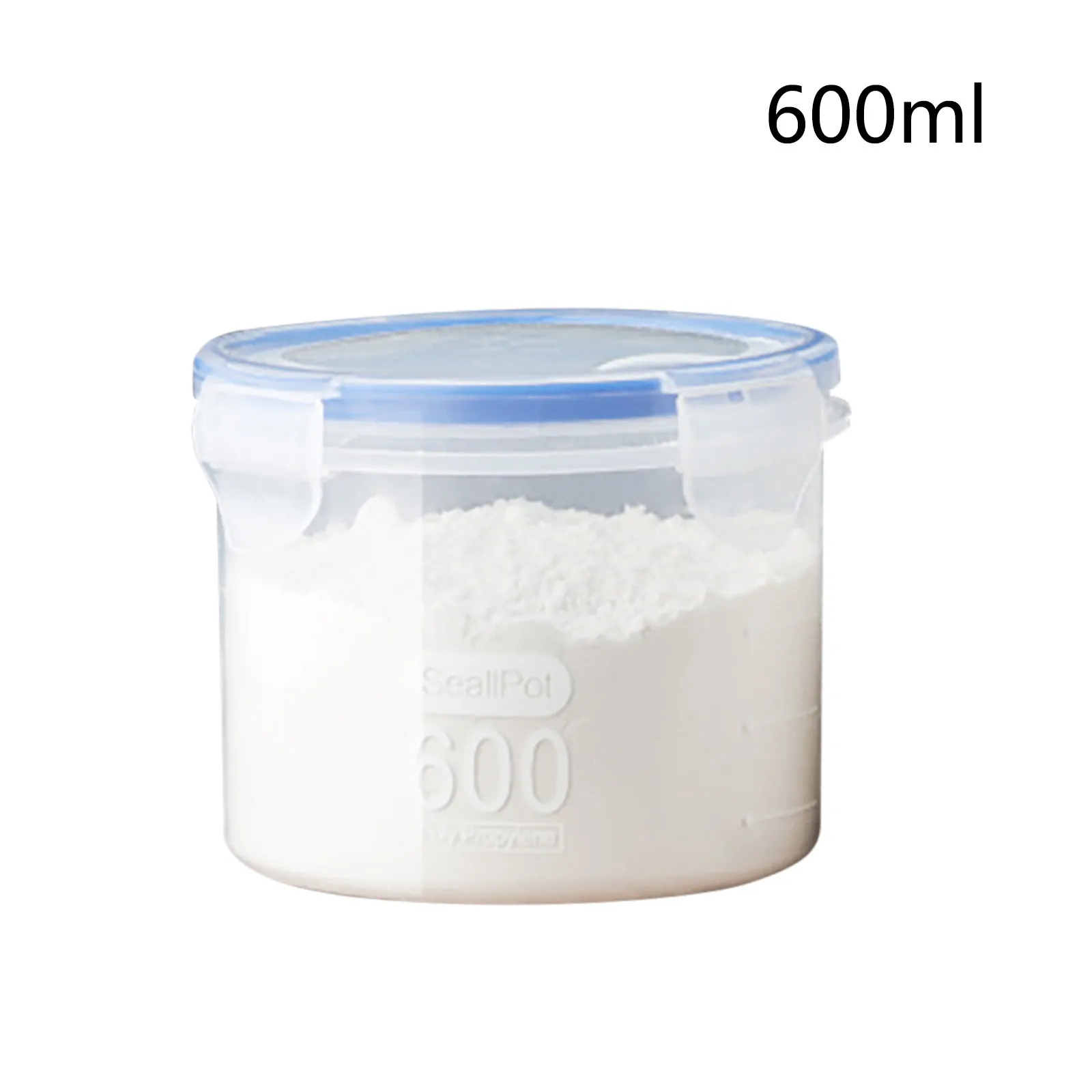 Sealed Food Storage Box Storage Jar Transparent Plastic Jar Kitchen Storage Plastic Preservation Container Grains Sealed Can