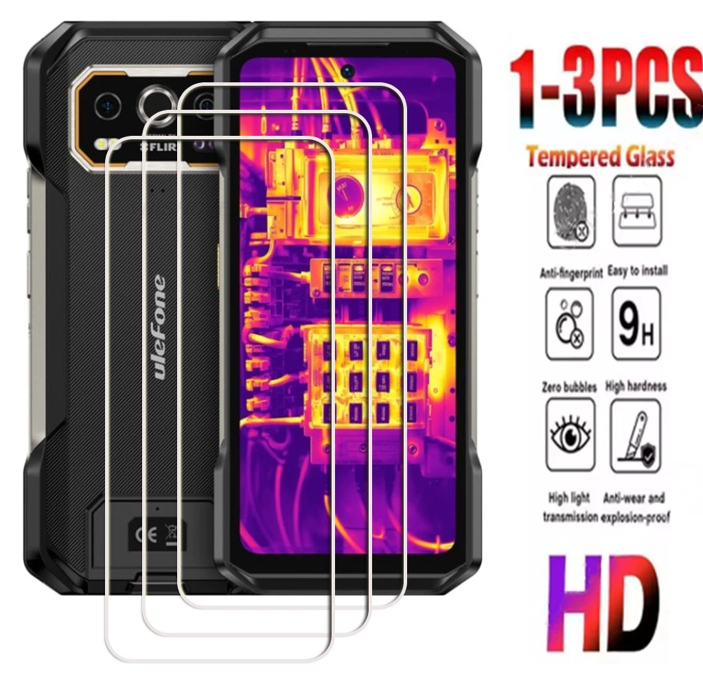 1-3PCS 9H Tempered Glass For Ulefone Armor 27T 27 Pro Plus 6.78" Armor27Pro Armor27TPro 27TPro 27T Screen Protector Cover Film