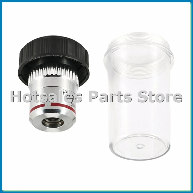 Microscope Plan Achromatic Objective Lens 4X Biological Metallurgical Microscope Objectives-A79M