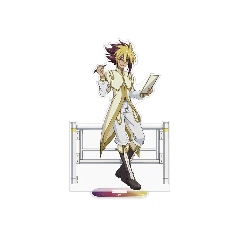 Anime Yu☆Gi☆Oh! ZEXAL Kaito Yuuma Ryouga 15CM Double-sided HD Printing Acrylic Stand keychain Figure Display Desk Decor gifts view 2
