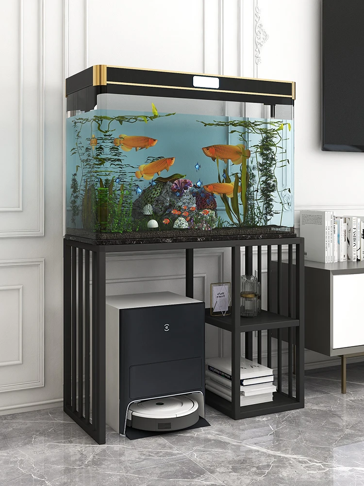 Storage Rack Stable Fish Tank Rack Living Room and Bedside Holder Kitchen Storage Rack