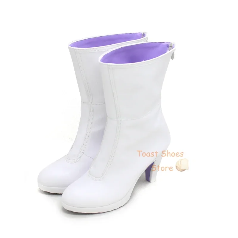 Anime Umamusume: Pretty Derby Mejiro Ryan Cosplay Shoes Comic Anime for Con Cosplay Costume Prop Lovely High-heeled Shoes