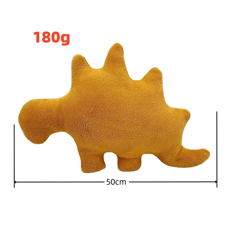 นักเก็ตไก่ไดโนเสาร์ของเล่นยัดไส้ไดโนเสาร์ที่สมจริงนักเก็ตไก่ทอด