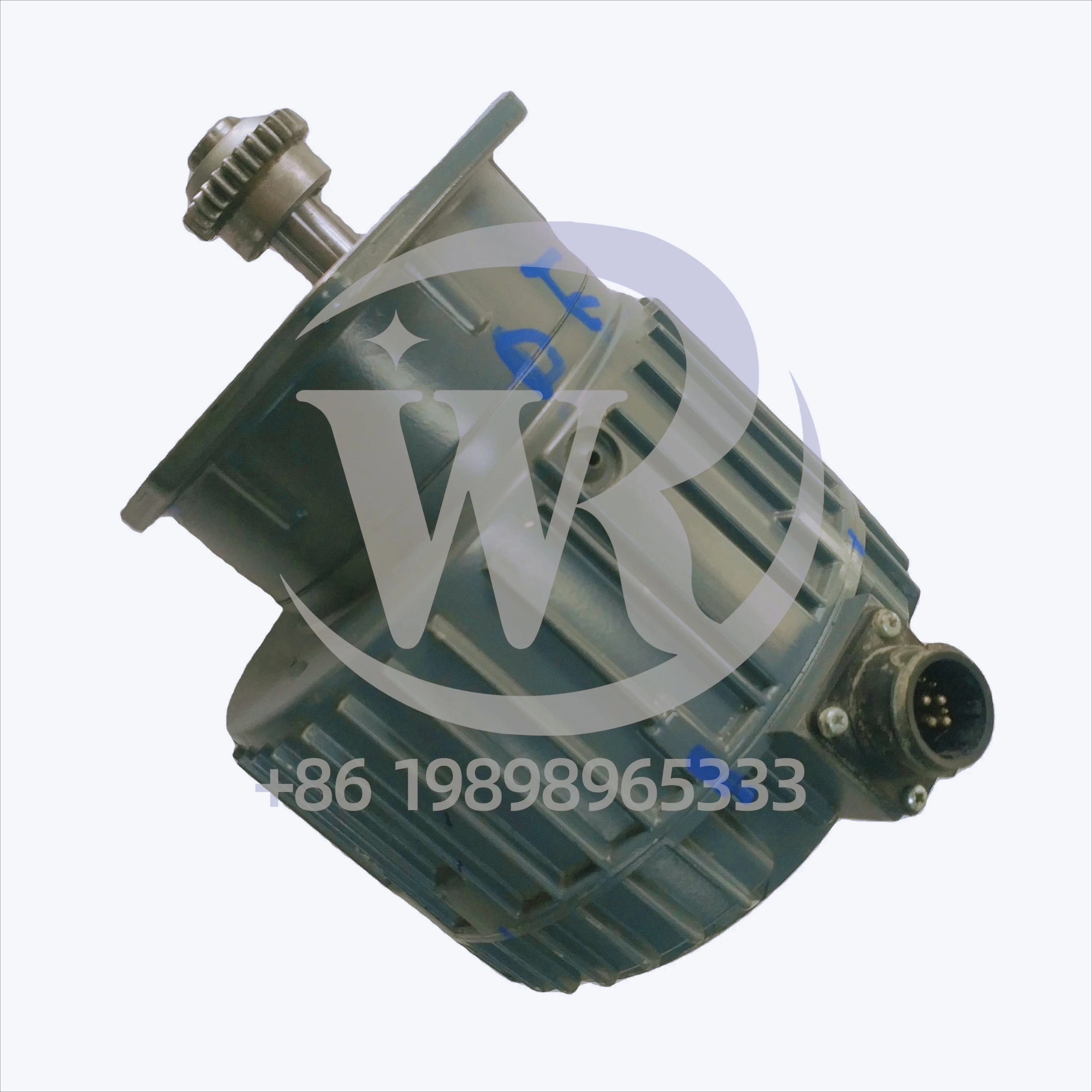 Original old HEIDELBERG 61.198.1243 Dampening Motor 98055319/025 Gear Motor Engine Speedmaster Heidelberg Parts