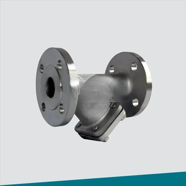 Filter Y-shaped precision casting  built-in double-layer refined filter element filter screen