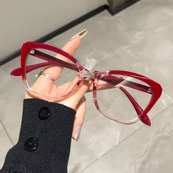 Anti Blue Light Blocking Cat Eye Oculos Mujer Glass Women Brand Fashion Luxury Designer Optical Eyeglasses Frame Classic Eyewear