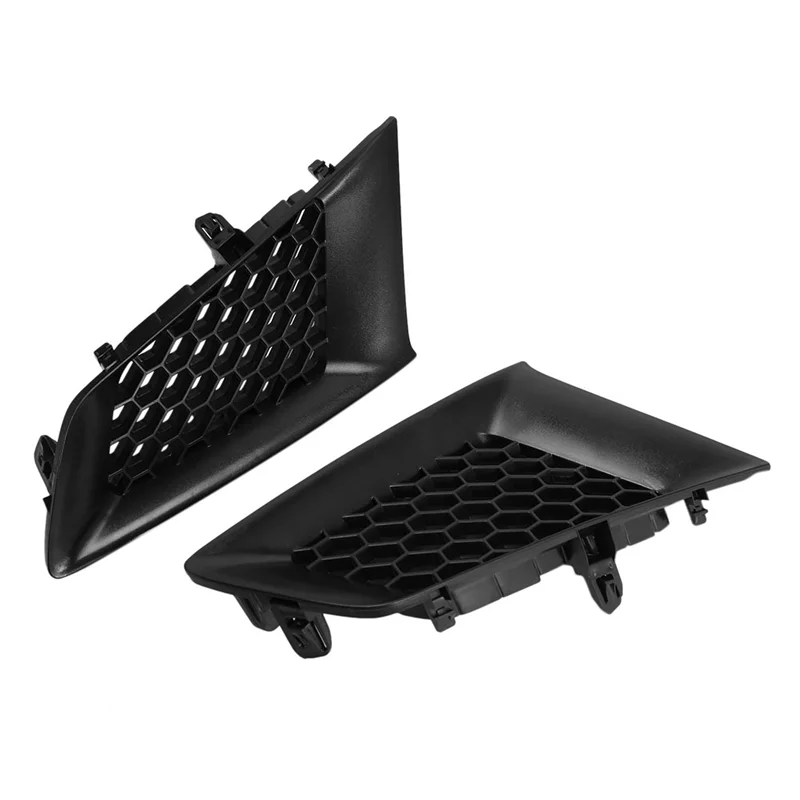 

1Pair Front Bumper Grille Trim Medium Mesh Grilles Air Inlet Grille For Renault Koleos 2009-2011
