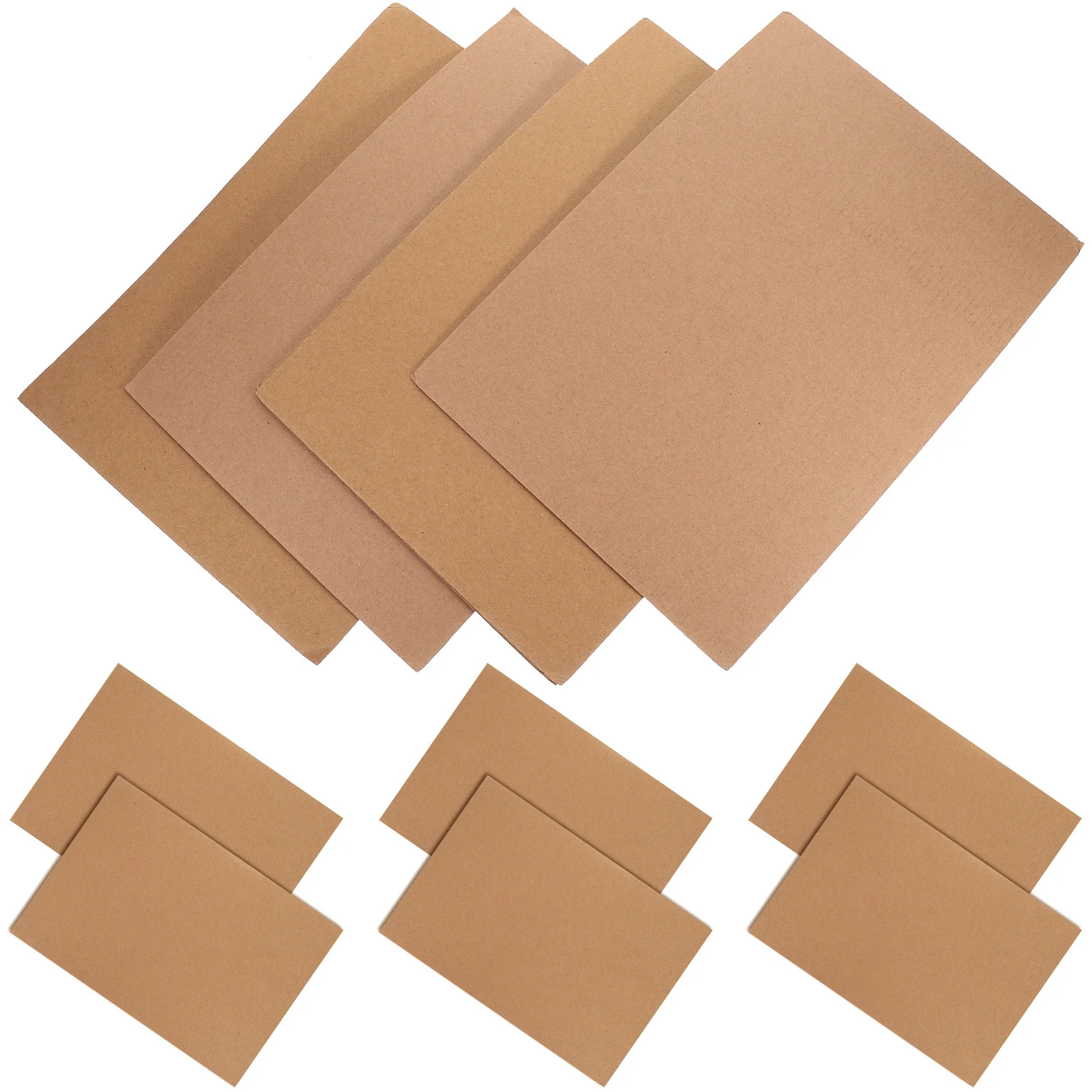 10 Sheets Express Corrugated Board Packaging Box for Shipping Moving Storage DIY Delivery Mailer Protective Packing Boxes Board
