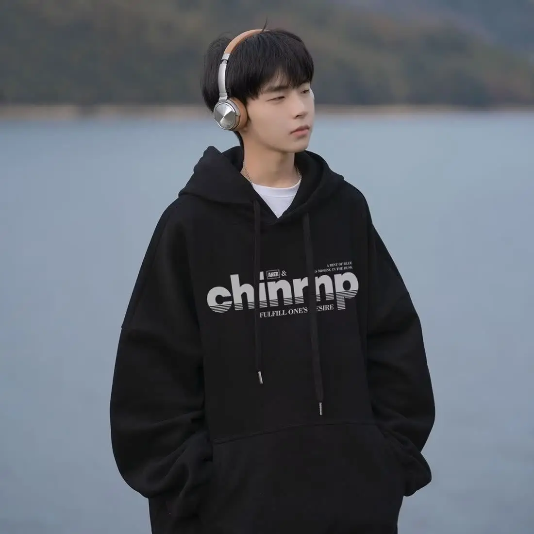 

Mens With Hat Hoodies For Man Basketball Athletics Playing Team College Symbol Training Sport Active Performance Sporty Fan Boxy