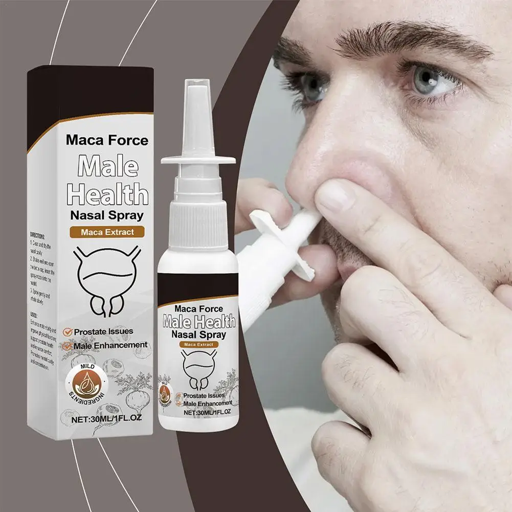 Nasal Spray Treatment Chronic Sinusitis Nasal Discomfort Nasal Drop Nose Itch Cool Herb Ointment Spray Health Care 30ml ﻿