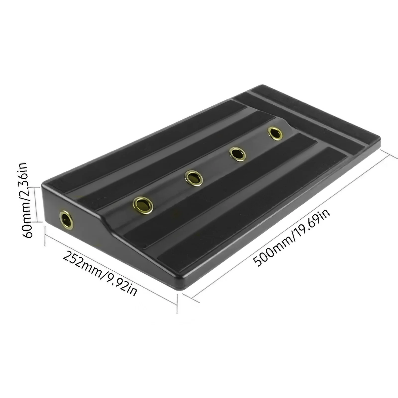기타 이펙터 플랫폼 안전한 페달 장착 가볍지만 견고한 유연한 레이아웃 리허설 투어 및 무대에 적합