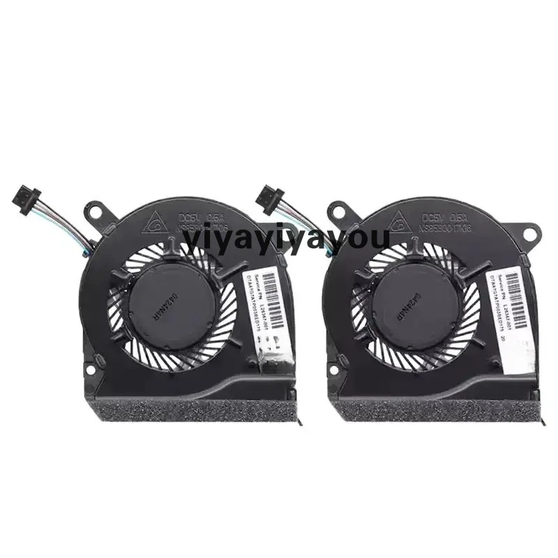 Compatible for HP/Hewlett-Packard Star 14-ce fan TPN-Q207, a dedicated cooling fan for laptops with discrete graphics cards.