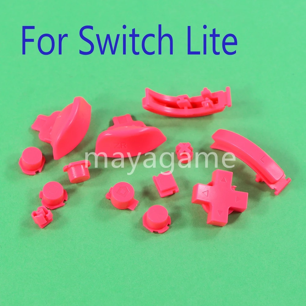 1set Colorful Replacement ABXY D Pad Keys Buttons for Nintendo Switch Lite Controller L R ZL ZR Trigger