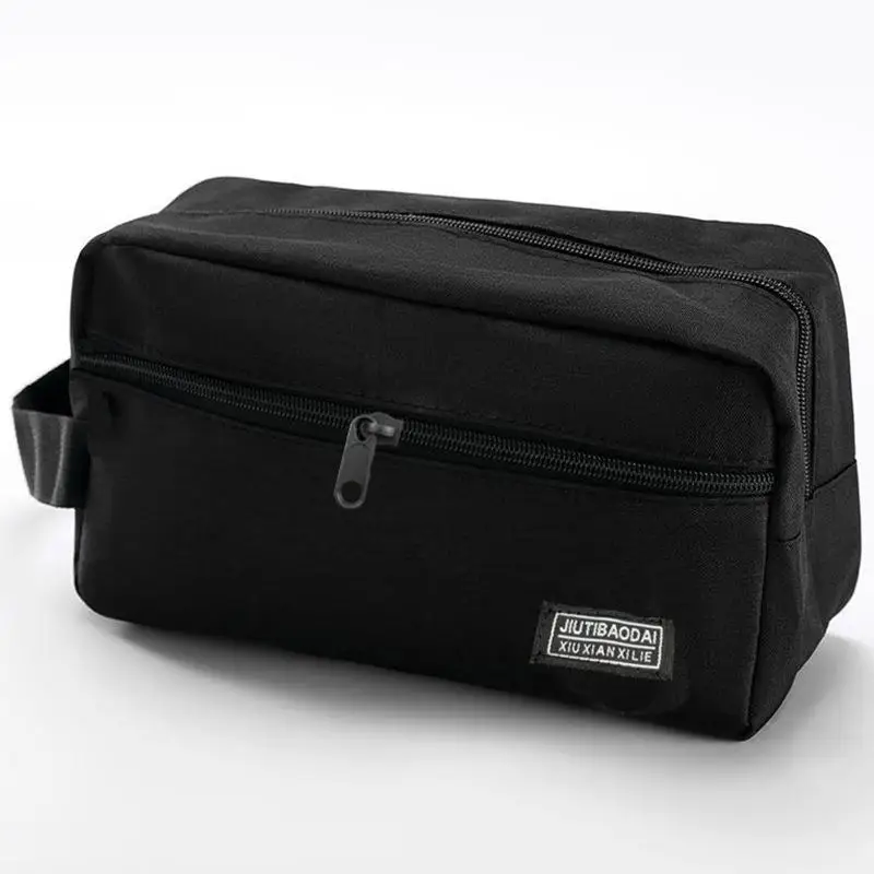 Large Capacity Men Business Travel Toiletry Bag Durable Fashion Cosmetic Storage Pouch Daily Outdoor Wash Bag