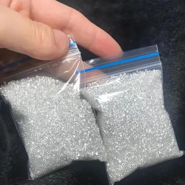 0.7-3.0mm D Color Flawless 100% Real Moissanite Round Cut Super White Moissanite Diamond Test Positive Moissanite Supplier