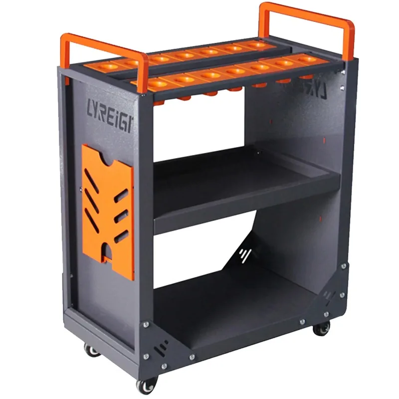 

CNC Tool Rack Transfer Cart, Mobile CNC Tool Storage Cart, CNC Rolling Cart with Wheels, for Warehouse Factory Garage